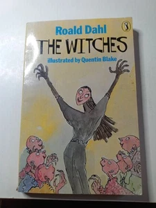The Witches Roald Dahl Book 1983 Paperback Weekly Reader Vtg  - Picture 1 of 9