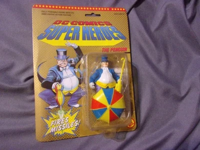 DC Comics Super Heroes The Penguin Action Figure 1989 Vintage Toy Biz - Image 1 of 3