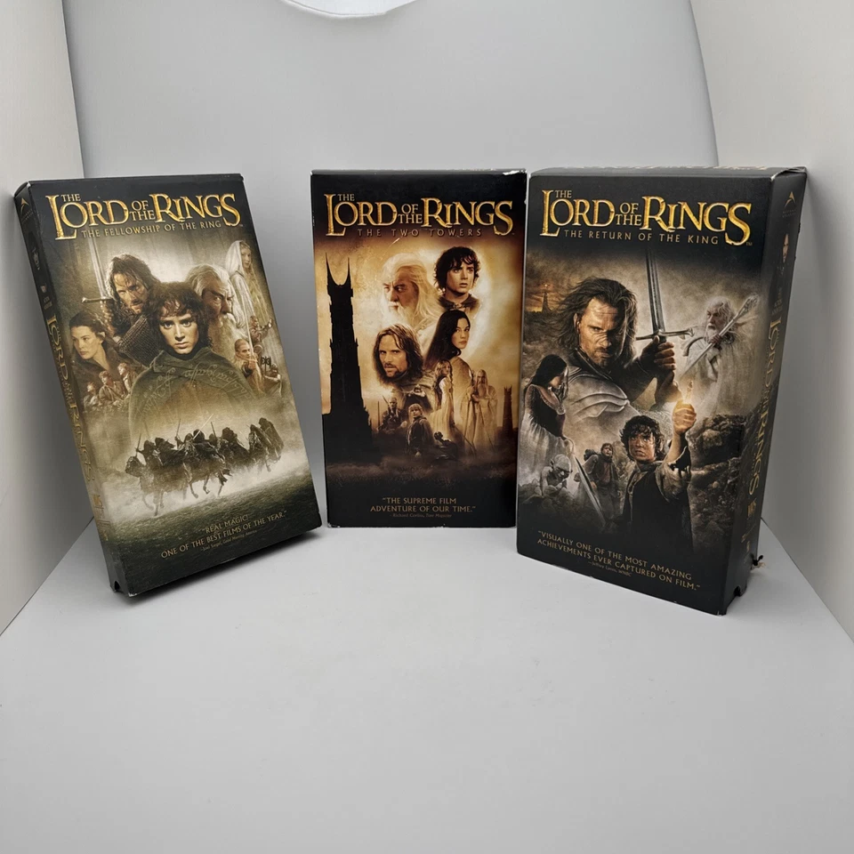Lord Of The Rings Trilogy - Fellowship, Two Towers, Return of the King RARE OOP — 第 1/4 张图片