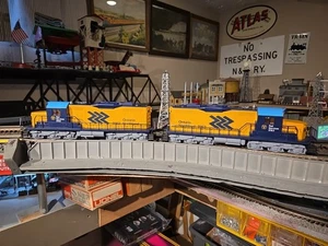 LIONEL 6-8162 / 8163 ONTARIO NORTHERN AA-SD-18 PWR &DUMMY Lot 197 - Picture 1 of 20