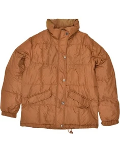 FILA Womens Padded Jacket IT 46 Large Brown Polyester BX02 - Picture 1 of 4
