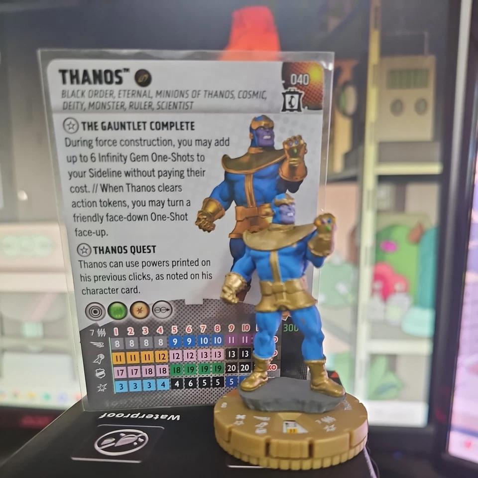 HEROCLIX Collector's Trove 040 THANOS Chase  - Image 1 of 3
