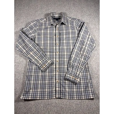 Camisa deportiva Eastern Mountain para hombre a cuadros manga larga con botones S Foto 1 de 4