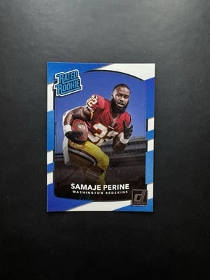 2017 Panini Donruss - Rated Rookie Samaje Perine #306 - Rookie Card (RC) - Image 1 of 2