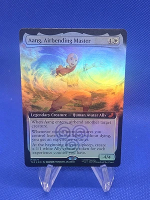 Avatar The Last Airbender Eternal Aang Airbending Master 171 Extended Foil - Image 1 of 2