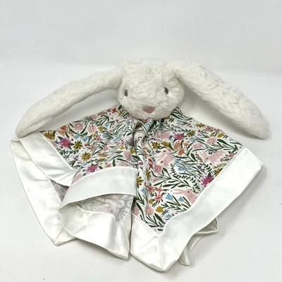 Магнитные мне кролик плюшевый и вязаный одеяло милый ребенка безопасности игрушка белый и синий - Изображение 1 из 4