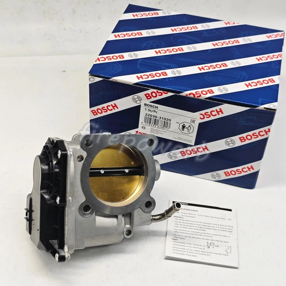 Bosch Throttle Body Assembly 22030-31020 For 2006-2016 Lexus IS250 GS300 2.5L V6 - Изображение 1 из 4