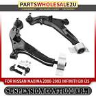 4X Front Lower Control Arm Ball Joint Tie Rod Kit For Nissan	Maxima Infiniti I35