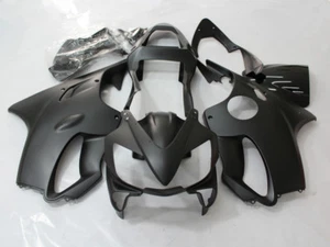 ABS Matte Black Fairing Kit For Honda CBR600F4i 2001 2002 2003 Injection Molded - Foto 1 di 5