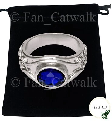 Vilya Rings of Power Gil-Galad Elrond Elven LOTR Lord Of The Rings Celebrimbor - Image 1 of 3
