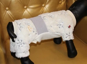 8305_Perro de pesca_Ropa de perro_Mono de perro_Perro_Traje_INVIERNO_4 pies_RL 26_XS corto - Imagen 1 de 7
