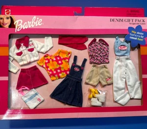 Barbie Fashions : Denim Gift Pack Mattel 68692โ97 ~ New In Package NRFP ๐๐ต๐๐ต - Picture 1 of 10