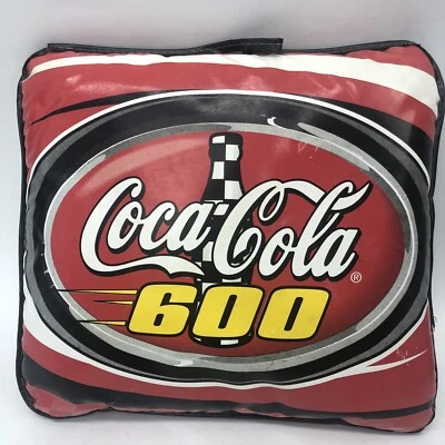 Asiento cojín vintage Coca Cola 600 Racing Stadium NASCAR Foto 1 de 4