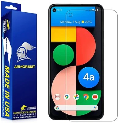ArmorSuit Google Pixel 1/2/3/3a/4/4a Screen Protector + XL Max Coverage HD USA - Image 1 of 4