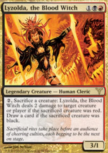 4x Lyzolda, the Blood Witch ~ Lightly Played Dissension MTG Magic x4 4 UltimateM - Image 1 of 1