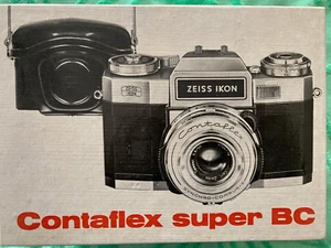 ZEISS BOX FÜR IKON CONTAFLEX SUPER BC BOX RAR - Bild 1 von 12