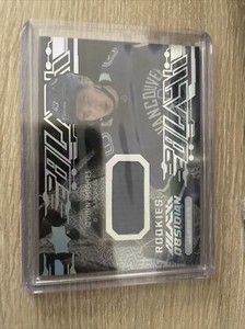 2019-20 Upper Deck SPX Quinn Hughes Obsidian Jerseys Rookie OJ-QH Canucks