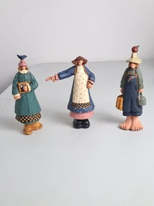 Williraye Studios COUNTRY SCHOOL Limited Edition Set of 3 Resin 5" Figurines - Picture 1 of 6