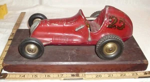 RAY COX #25 THIMBLE DROME CHAMPION TETHER CAR IN RED 1950s - Picture 1 of 4