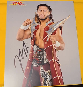 Mustafa Ali signed handsigniert 8 x 10 (TNA X-Division Champion) - Bild 1 von 1