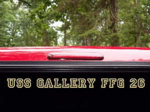 USS GALLERY FFG 26 Decal / Sticker U S Navy USN Military S01 - Picture 1 of 6