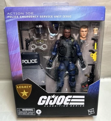 GI Joe Classified Legacy Collection Action Joe POLICE Emergency Service Unit ESU - Image 1 of 4
