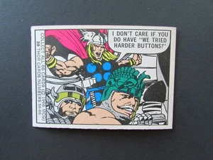 1966 Donruss Marvel Super Heroes Karte #59 Thor - Bild 1 von 4