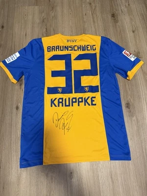 Original Matchworn Trikot Eintracht Braunschweig - Dennis Kruppke - signiert - Bild 1 von 2