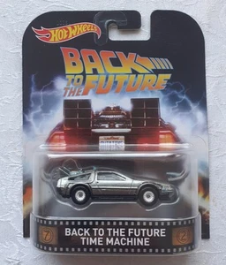 Hot Wheels Retro Entertainment 2015 Back To The Future Time Machine - Picture 1 of 1