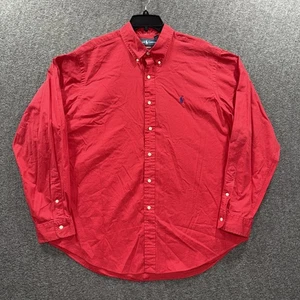 Ralph Lauren Shirt Mens XL Classic Fit Long Sleeve Button Down Pony Dress Shirt - Picture 1 of 11