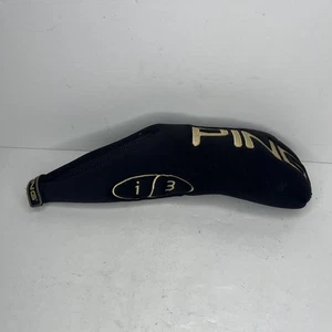 Ping i3 Fairwayholz Golfschläger Head Cover 17-4 Stahl Schwarz & Gold Headcover - Bild 1 von 6
