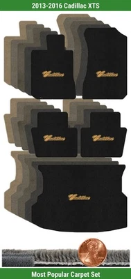 Juego de alfombrillas Ultimat personalizadas para Cadillac XTS 2013-2016 con logotipo (5 piezas) #30I Foto 1 de 4