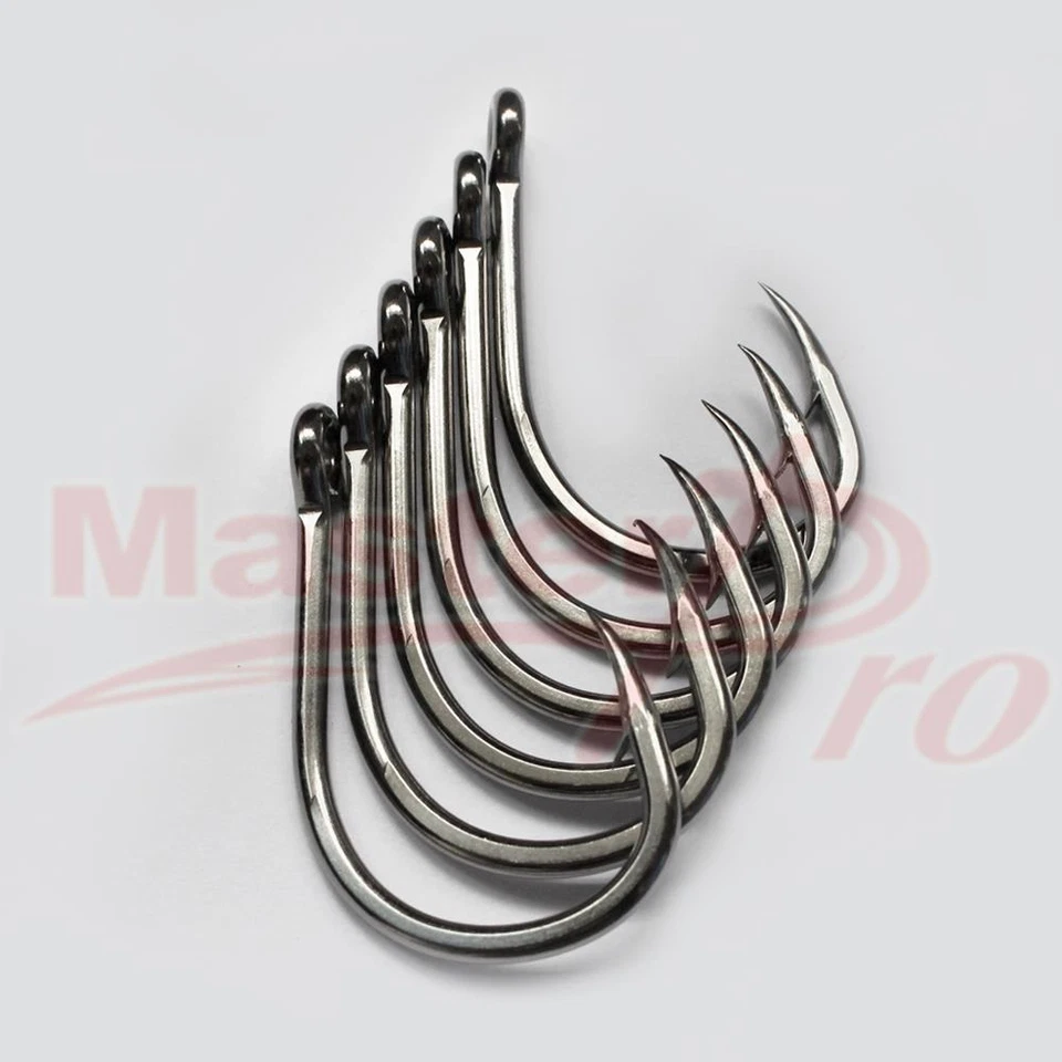 20Pcs Chemically Sharpened 4X Strong Live Bait Hooks Size 10/0,Fishing Tackle - image 1 of 1
