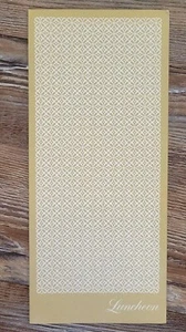 Airline menus - United Air Lines Luncheon Menu Drinks - Picture 1 of 11