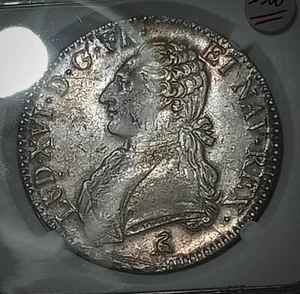 1789 Paris France full Ecu Louis XVI - NGC with good luster AU 53 - Picture 1 of 10