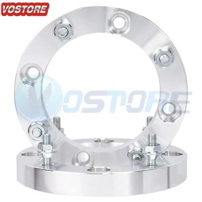 2PC 1'' 4x156 ATV Wheel Spacers for Polaris Ranger Predator Sportsman RZR Race - Image 1 of 4