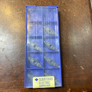 SUMITOMO VNMG160408N-GU VNMG332EGU New Carbide Inserts Grade AC5025S 7Pcs (D4) - Picture 1 of 3