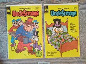 Walt Disneys Onkel Dagobert 1980 Whitman Comics #206, 207 fein 2 Comics Lot - Bild 1 von 9