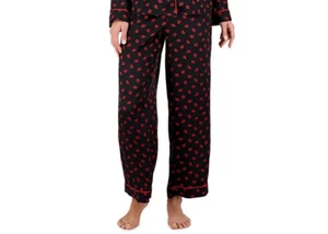 INC Only Pajama Pants Black With Lips XL - Picture 1 of 5