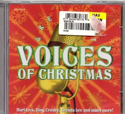 Sealed New! Greatest Voices of Christmas. CD w/ Tracking!  Foto 1 de 2