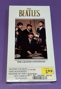 The Beatles - The Legend Continues VHS 1991 SEALED NEW - Picture 1 of 4