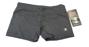 Champion Gear Girls Compression Bike Shorts Activewear Gray - Small - Picture 1 of 9