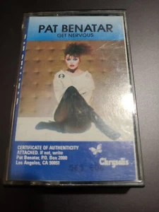 PAT BENATAR: Get Nervous (1982 Chrysalis Records) Cassette Tape - Picture 1 of 2
