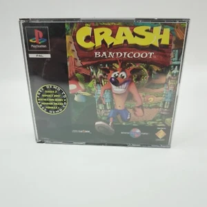 Crash Bandicoot PS1 Black Label | No Manual | No Demo Disc - Picture 1 of 3