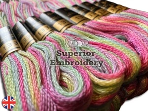 6 Multi Colour Anchor Cross Stitch Skeins 100% Cotton Embroidery Floss No. 1335 - Picture 1 of 9