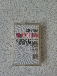 MANFRED MANN, AGES OF MAN, 22 TRACK CASSETTE TAPE IN GOOD CONDITION - Picture 1 of 4
