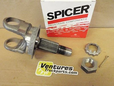 OUTER AXLE YOKE STUB SHAFT OEM JEEP TJ YJ WRANGLER XJ CHROKEE WITH NEW SLINGER - Image 1 of 3