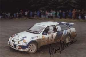 Jimmy McRae Ford Sierra RS Cosworth Audi Sport Rally 1989 Signed Photograph 2