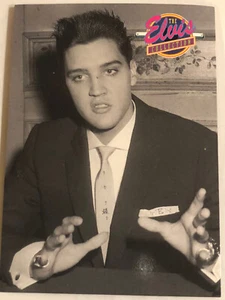 Tarjeta coleccionable de la colección Elvis Presley número 511 Young Elvis manos levantadas - Imagen 1 de 2