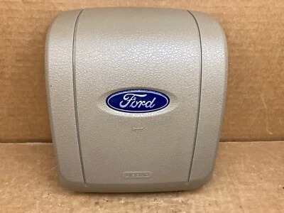 2004-2008 Ford F150 Front Left Driver Side Steering Wheel Air Bag Airbag Tan  - Image 1 of 4